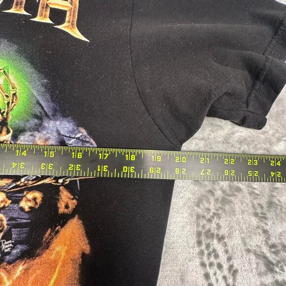 Rare Megadeth Vic Rattlehead Peace Sells….But Who’s Buying? Black Tour BandTee L - Picture 5 of 5